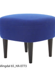 Wingback Ottoman