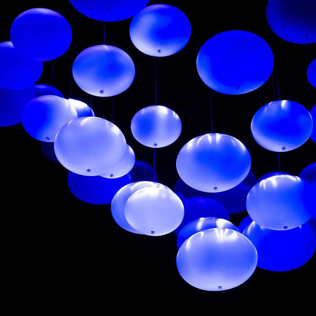 Azure Chandelier