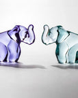 Crystal Elephant Figurine