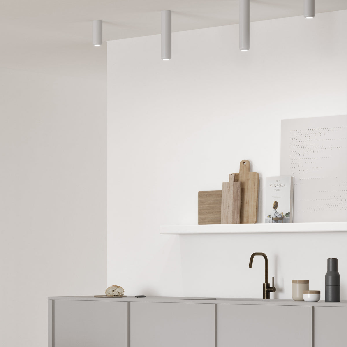 Urban Flush Mount With LED LCC Light