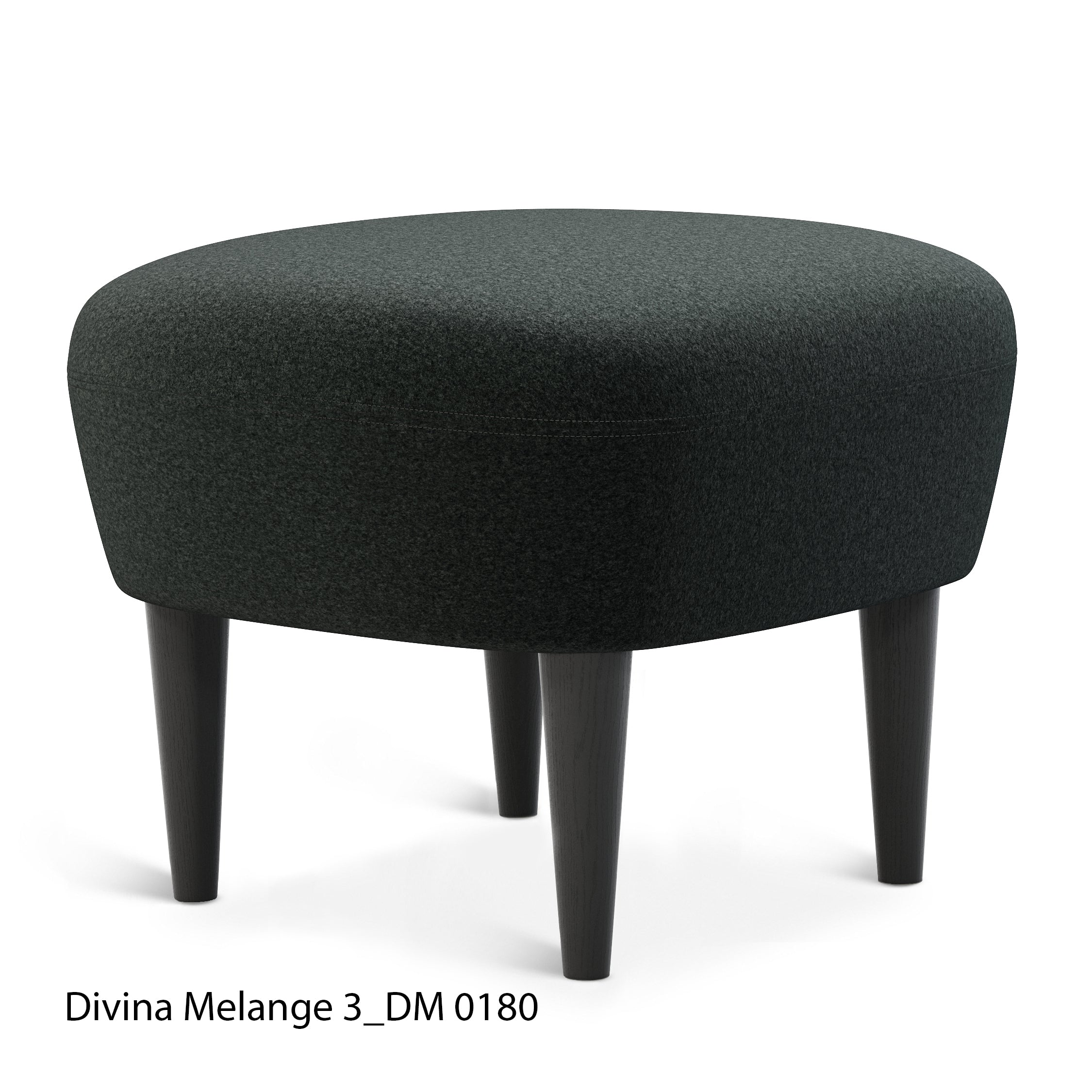 Wingback Ottoman